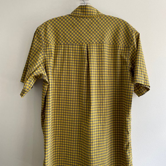 Qor SportTech Mens S Short Sleeve Casual Button Down - Picture 5 of 6